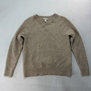 Garnet Hill S Womens Cashmere Pullover Sweater Luxury Designer Soft Warm